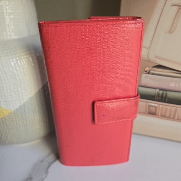 Vintage Yves Saint Laurent Large Leather Continental Flap Wallet - Picture 11 of 13